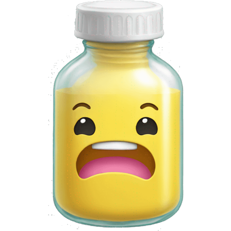 Gum bottle with name  emoji