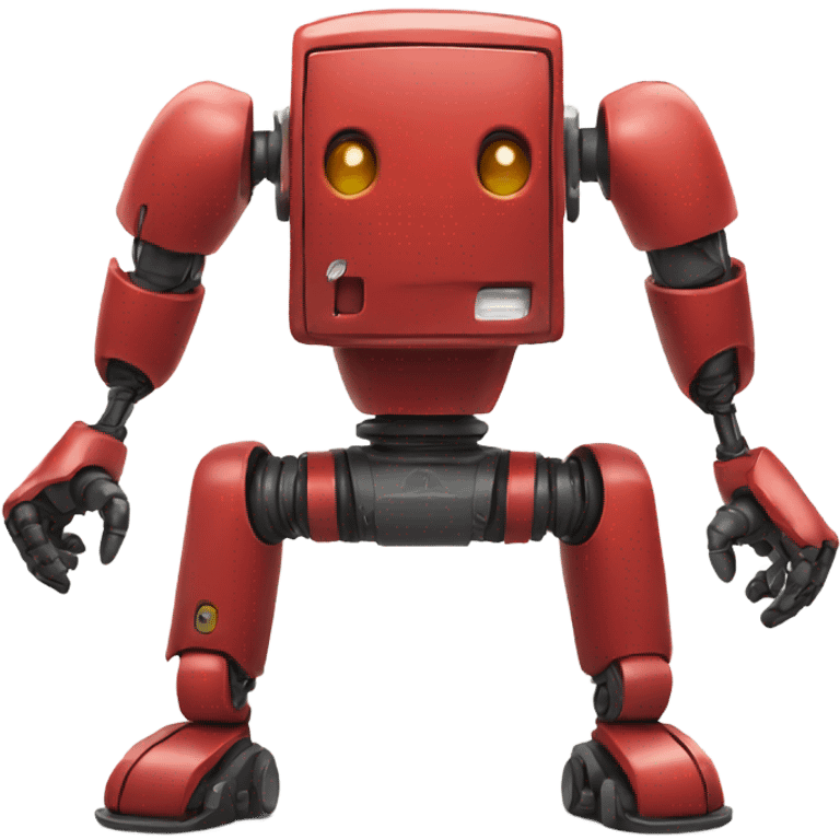 Red robot emoji