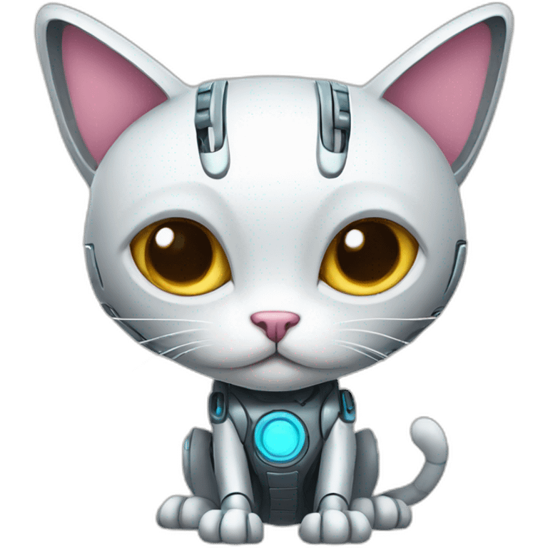 robot cat emoji