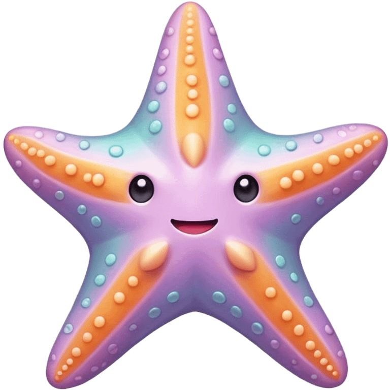 Pastel starfish  emoji