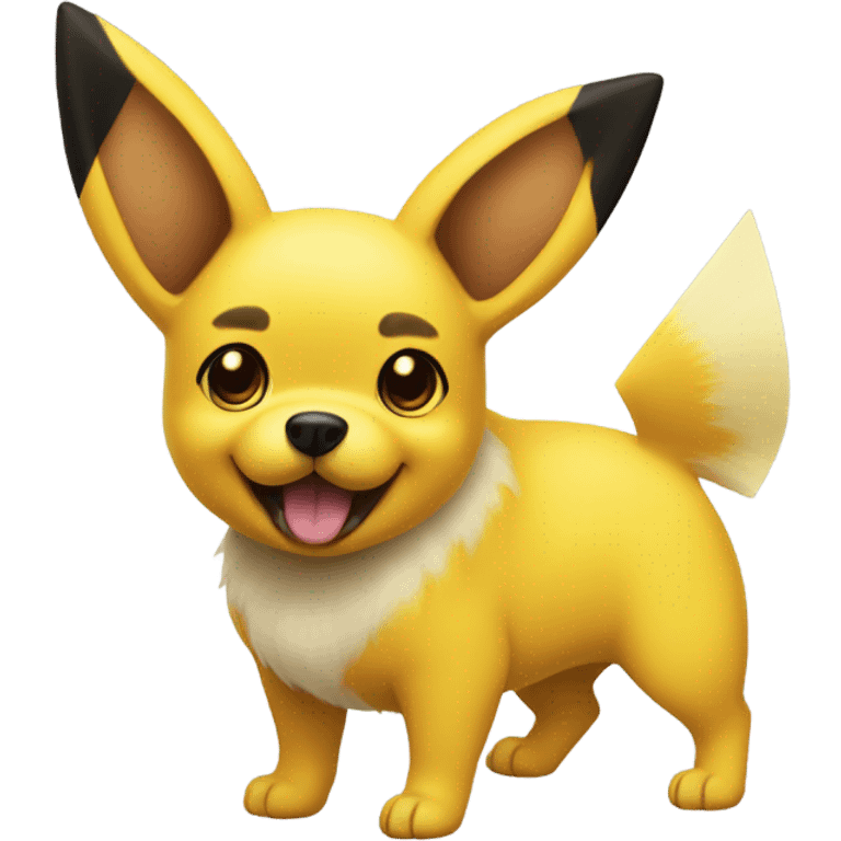 dog pikachu emoji