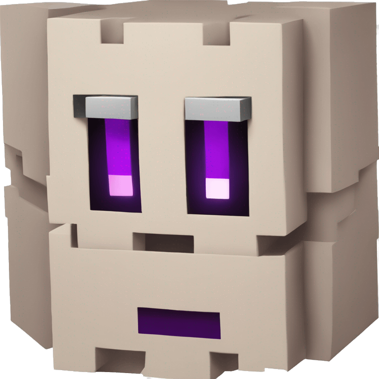 a emoji that means "give me your shulker box" (Minecraft shulker) and is meant for 2b2t emoji