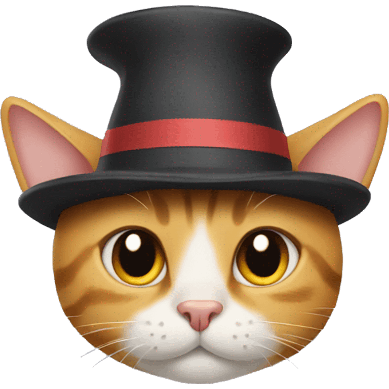 Cat in a hat  emoji