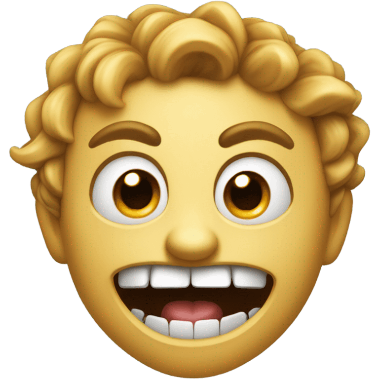 A creepy smile that looks like it’ll kill you  emoji