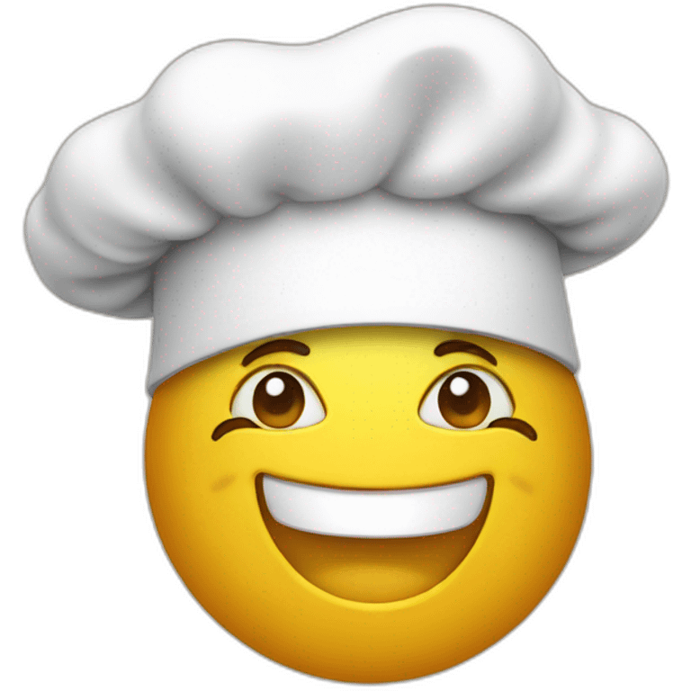 Food with chef hat emoji