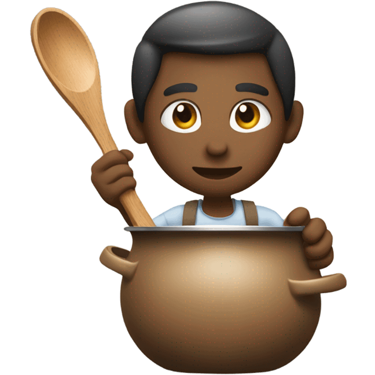 Me stirring a pot emoji