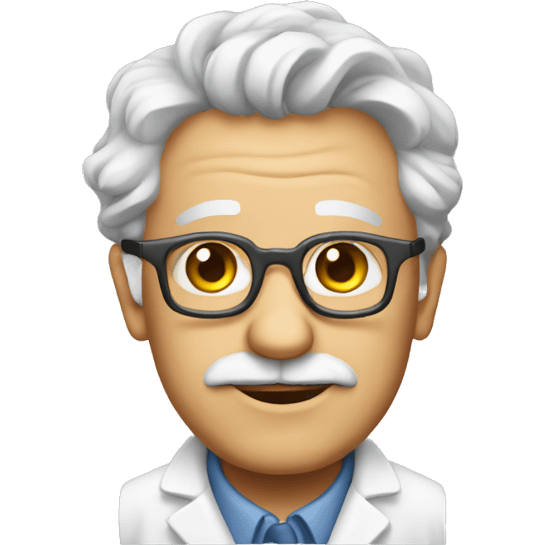 old scientist emoji