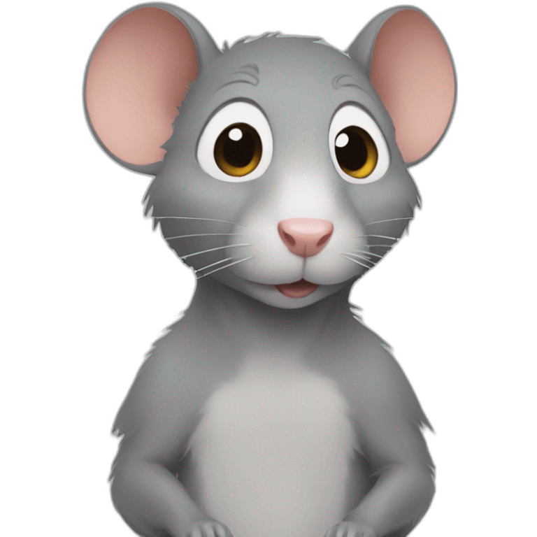 rat inspired by anime emoji