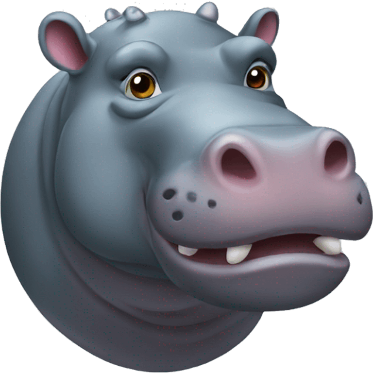 hippo simbol emoji