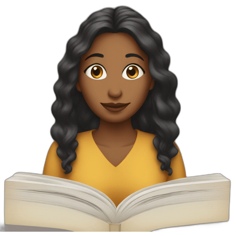 Iman Gadzhi reading a book emoji