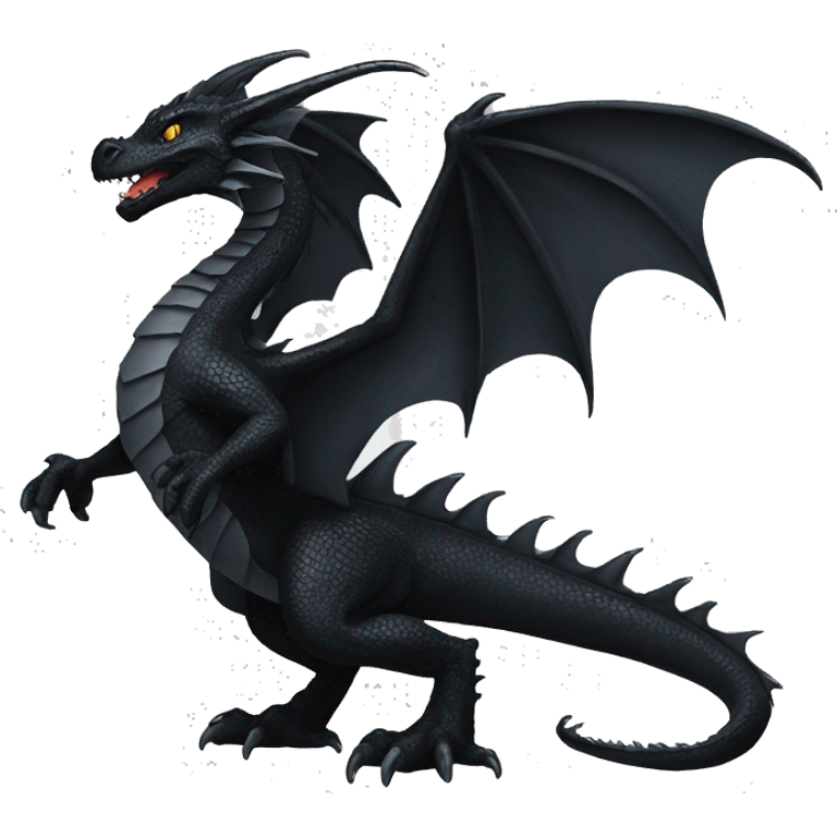 black dragon emoji