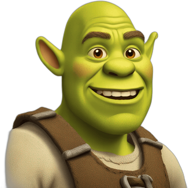 Oude shrek emoji