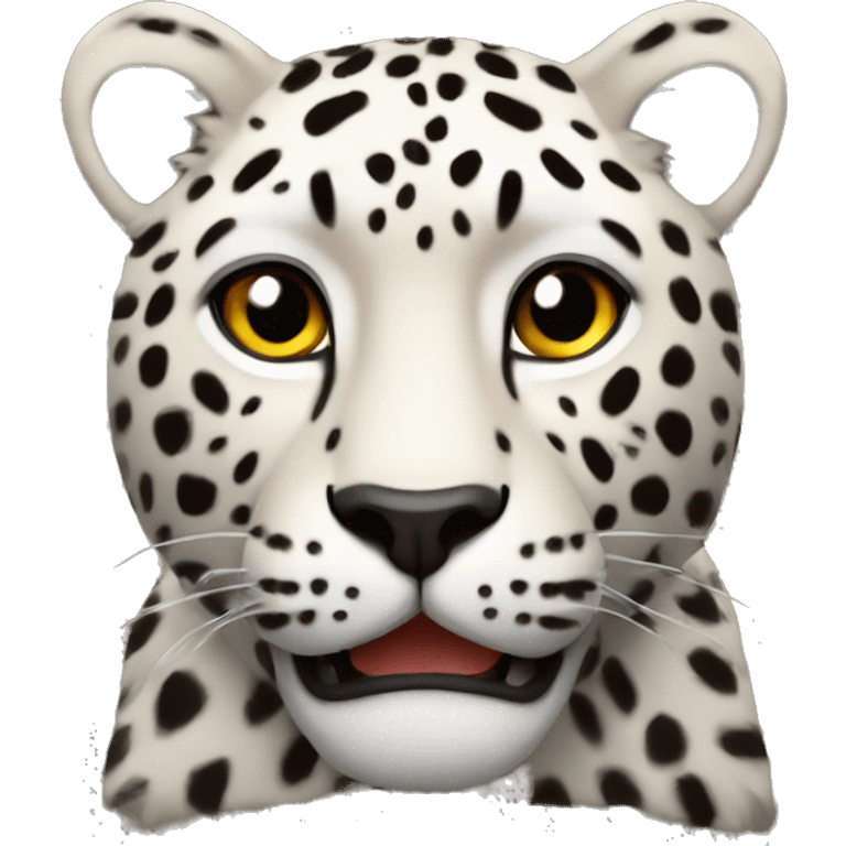 Un corazón de leopardo emoji