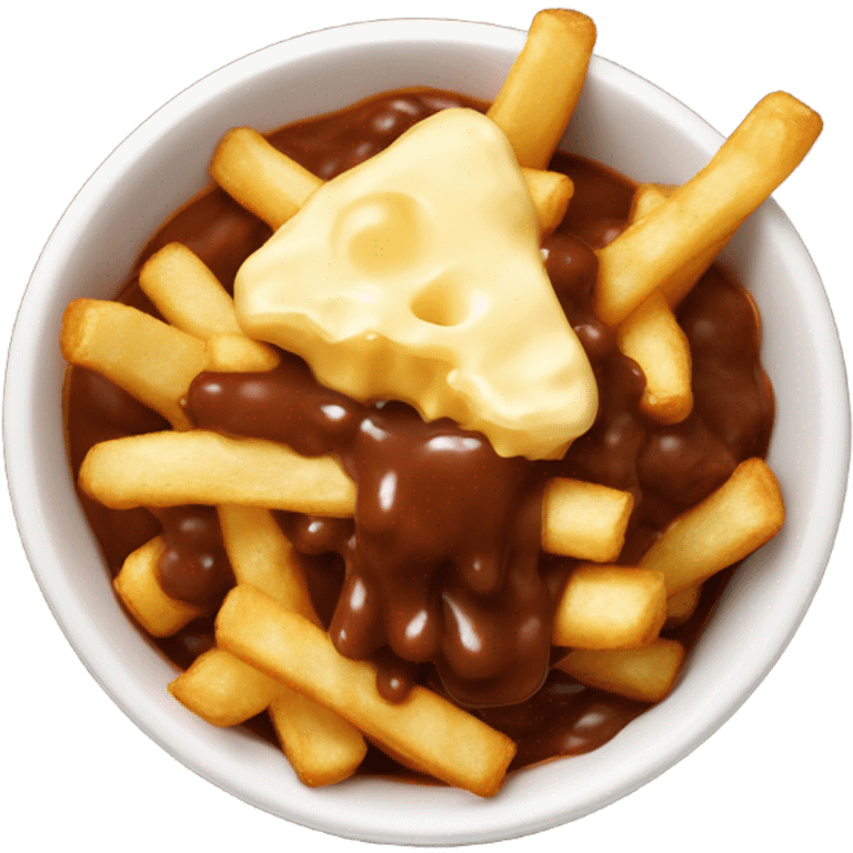 Bowl of Poutine emoji