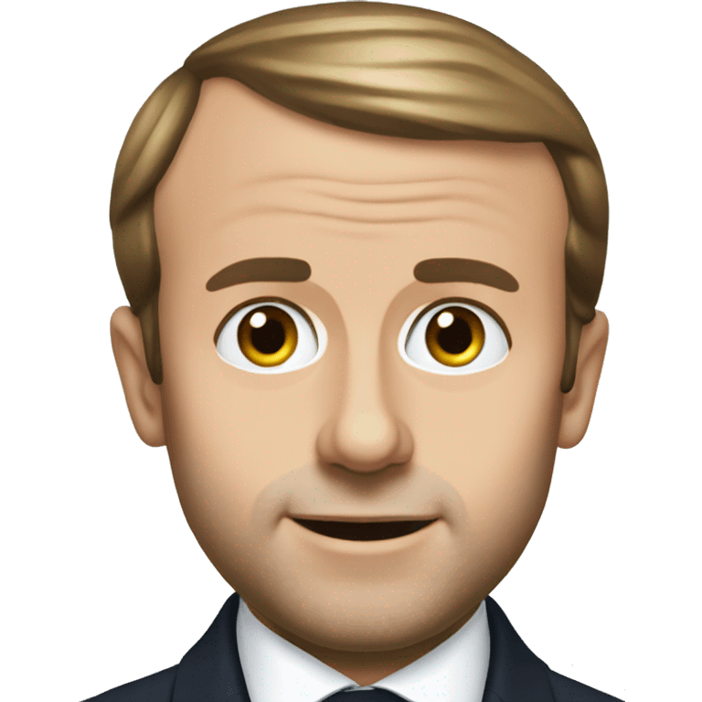 Emmanuel Macron emoji