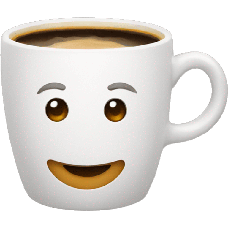 espresso with a face  emoji