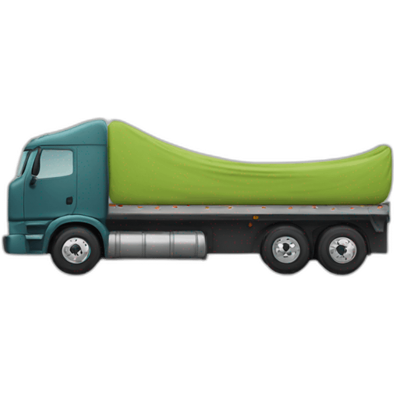 semi truck sleeper emoji