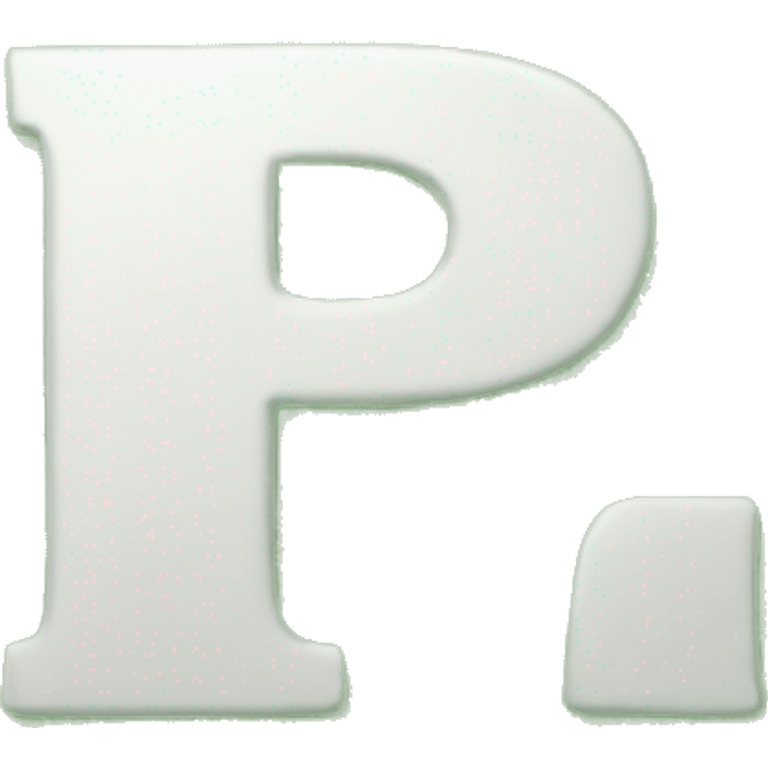 P LETTER green emoji