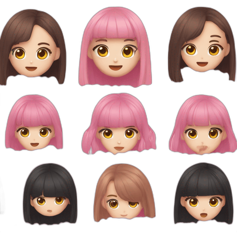 Lisa of BlackPink emoji