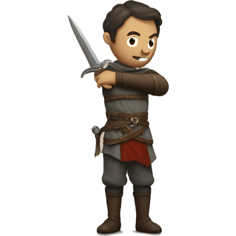 dagger guy medieval emoji