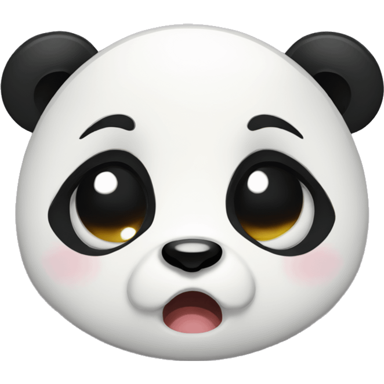 panda kawaii crying  emoji