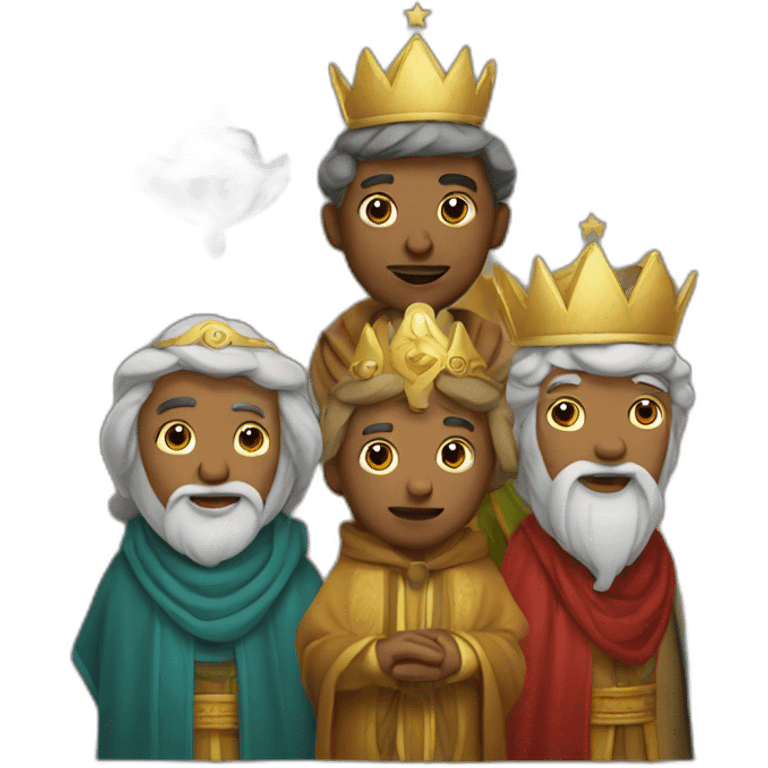 three wise men emoji