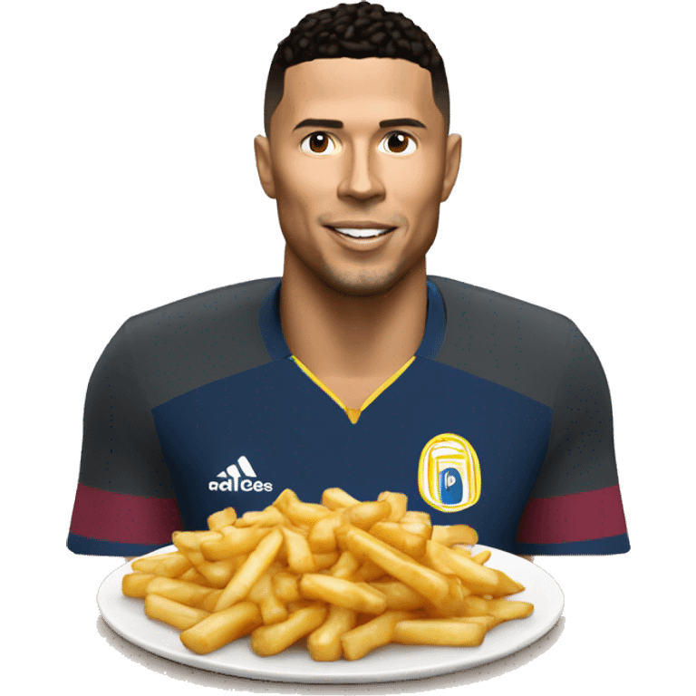 Poutine parle à Ronaldo  emoji