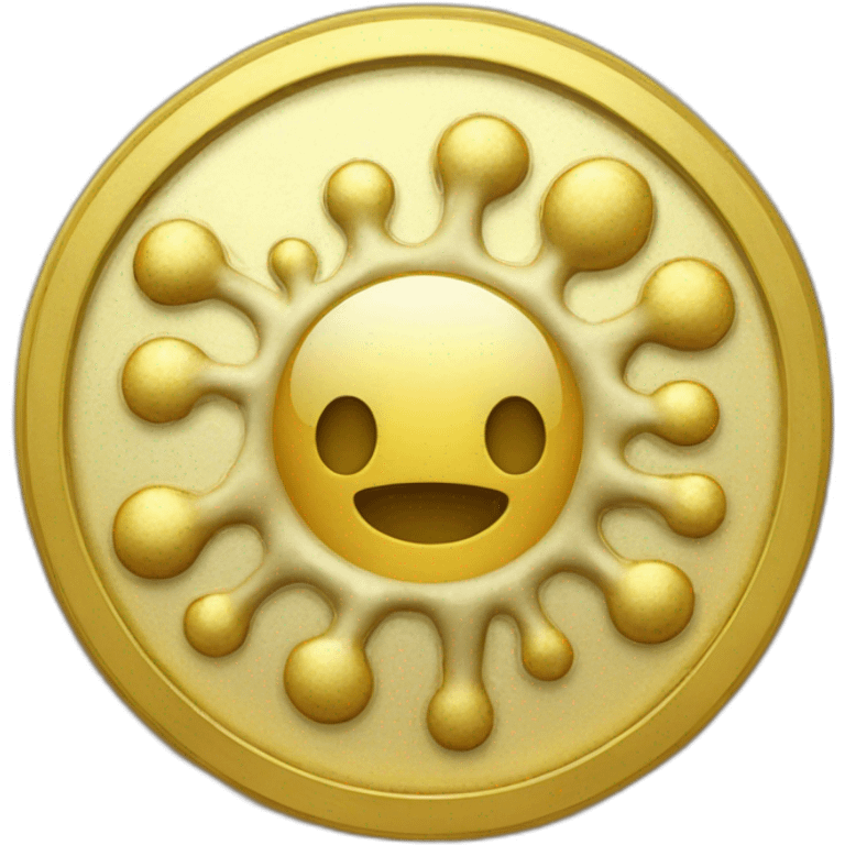 golden leukocyte coin emoji