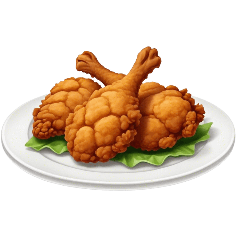 Fried chicken  emoji