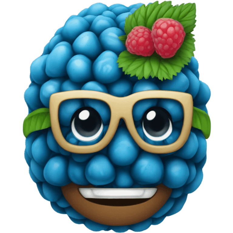 Blue Raspberry  emoji