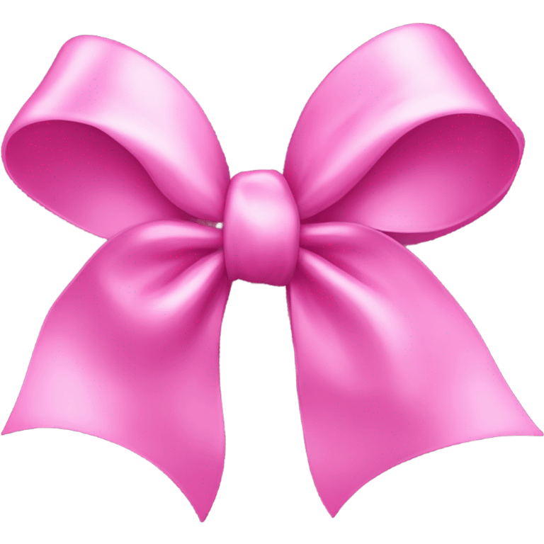 Pink bow emoji