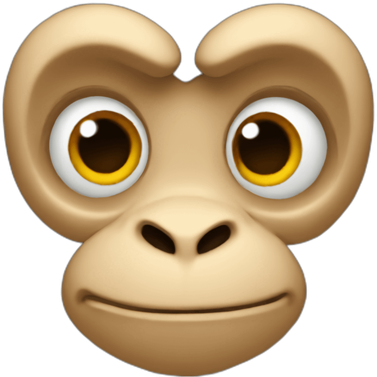 dart monkey emoji