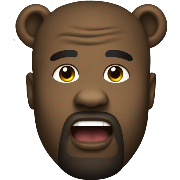 Kanye west bear  emoji