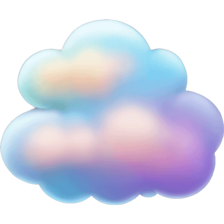 Nubes de colores  emoji