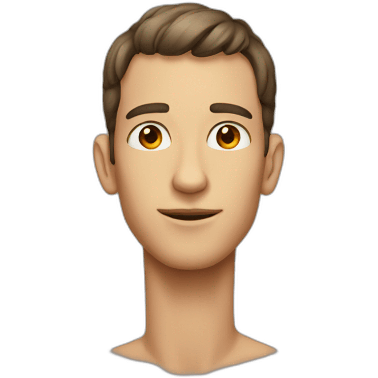 long neck guy emoji