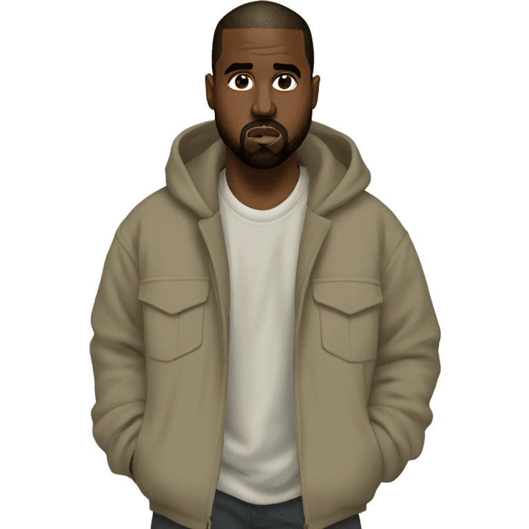 kanye in yeezy boots emoji