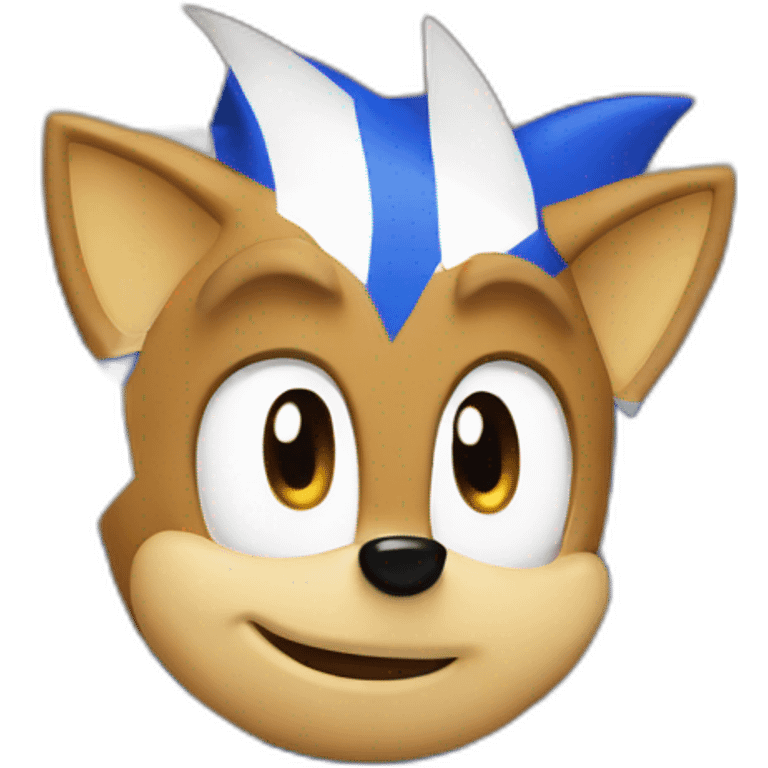 Sonic hedgehog emoji