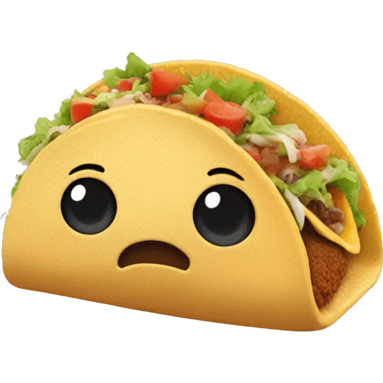 Case oh eating a taco emoji