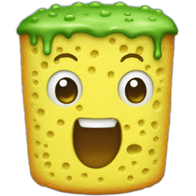 Sponge-legs-arms-and-Face emoji