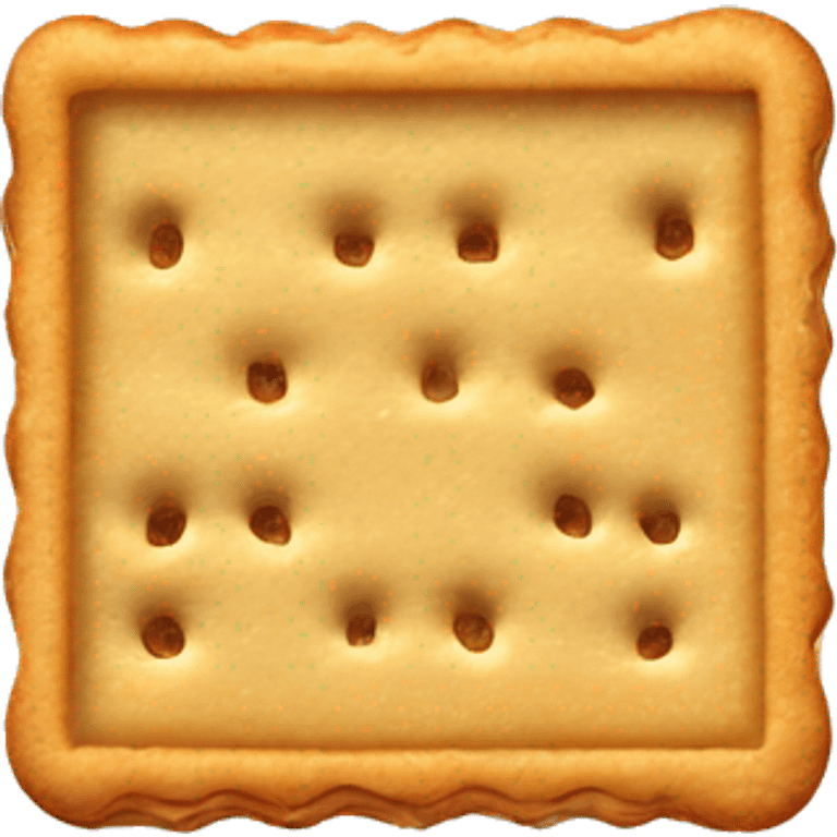 Peanut butter filled crackers emoji