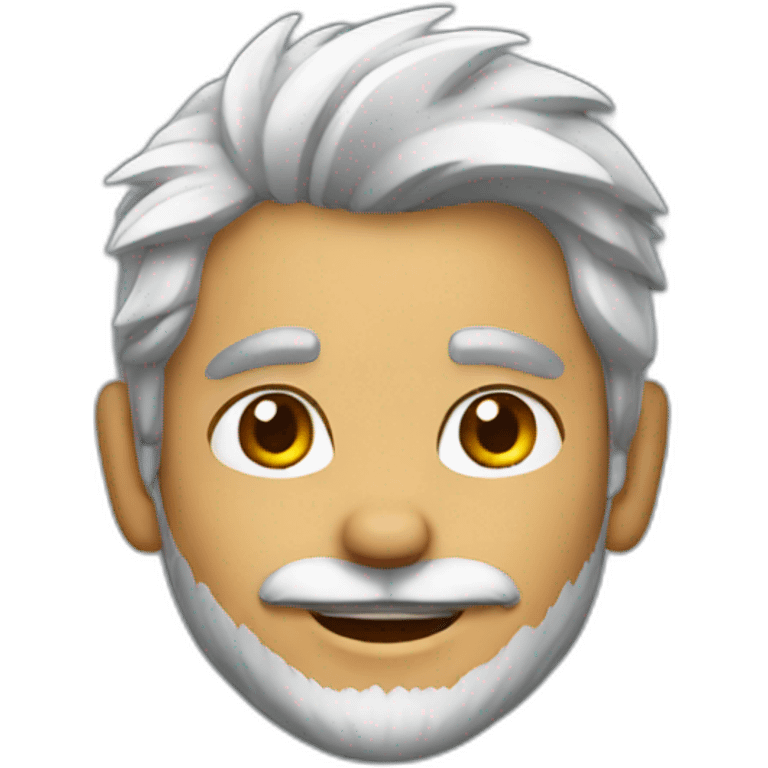 Silver fox emoji