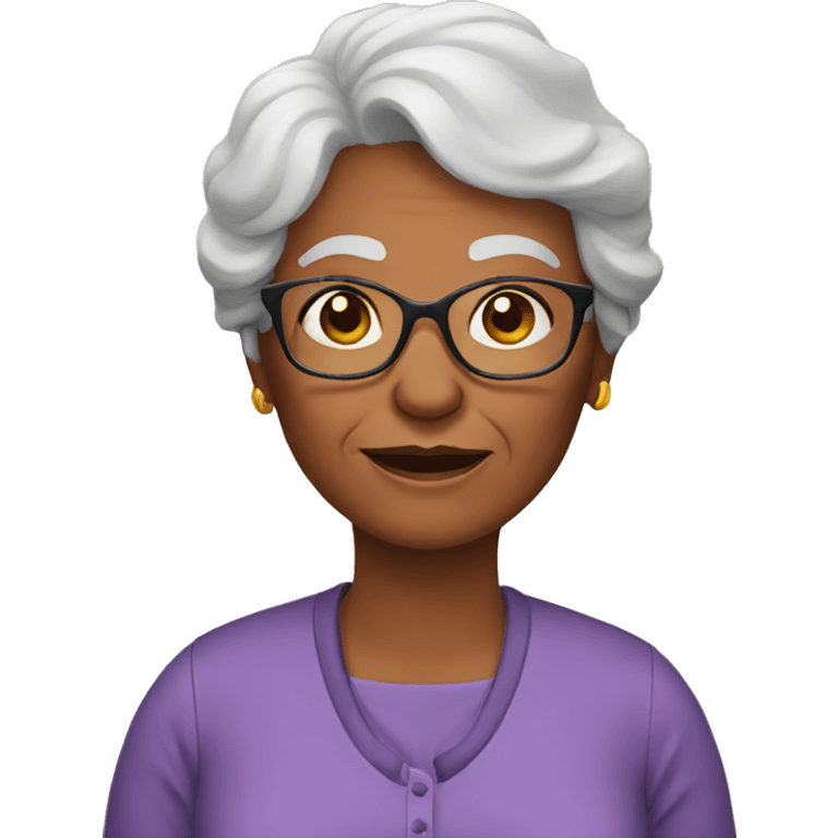 grandmother emoji