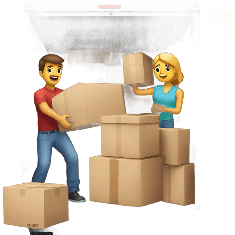  moving house emoji