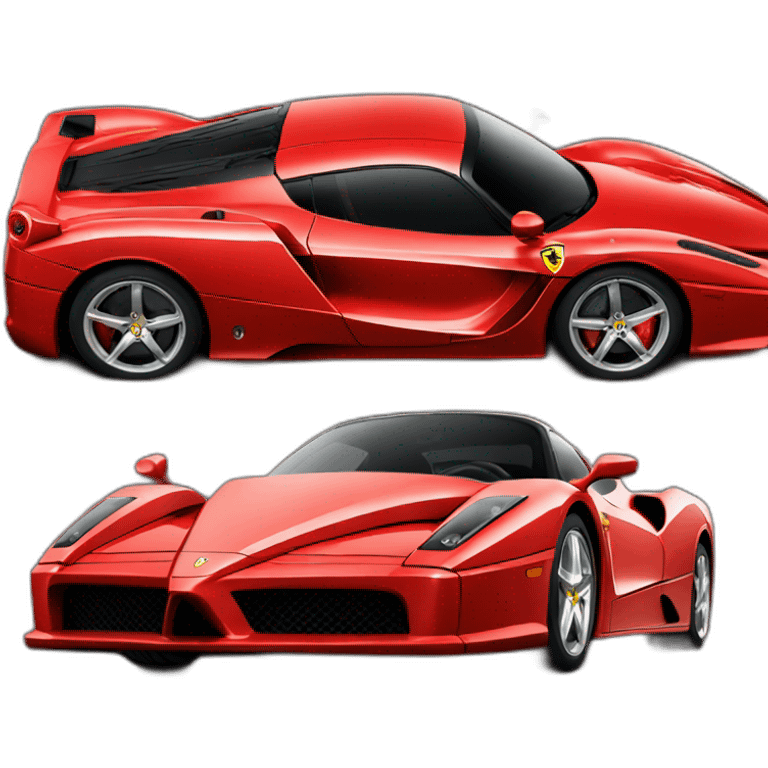 Red Ferrari Enzo emoji