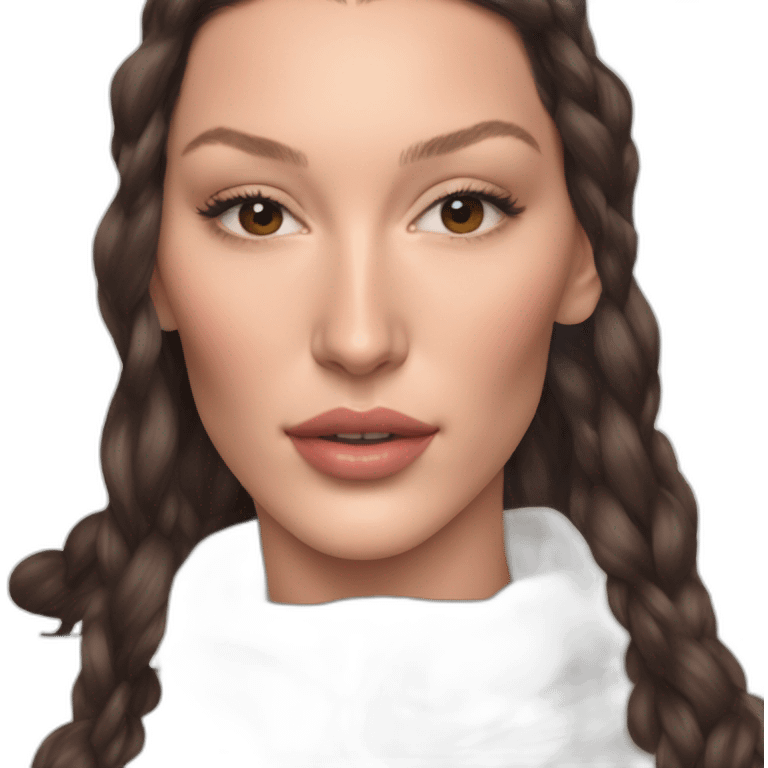 Bella hadid emoji