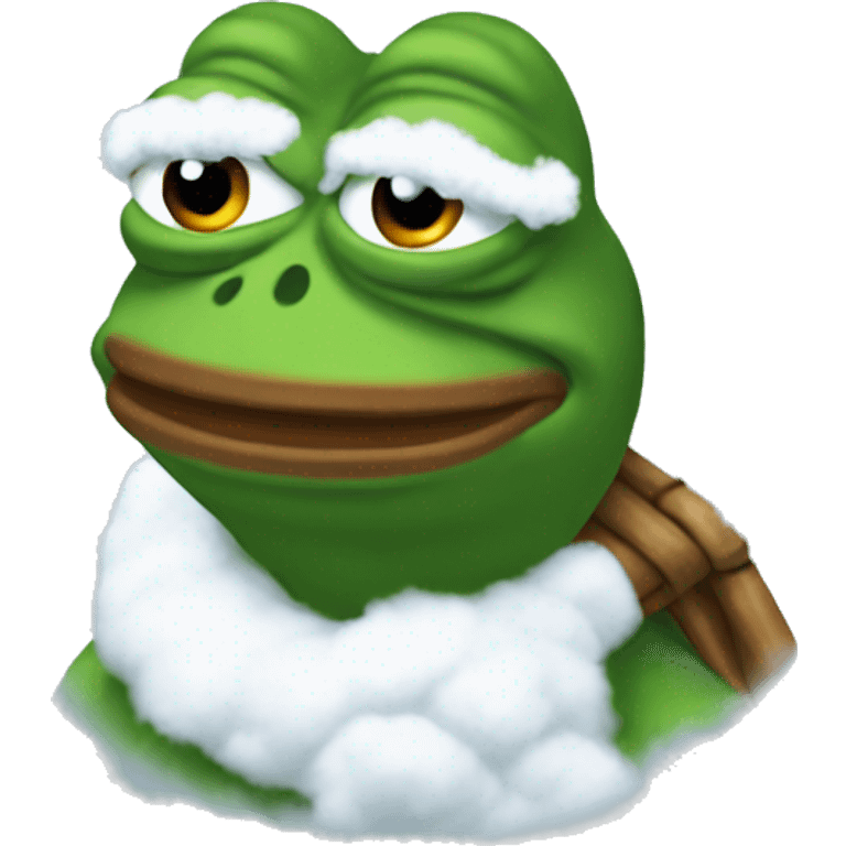 pepe snow emoji