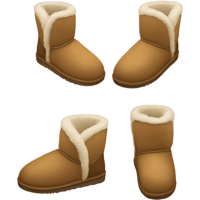 UGG slippers  emoji