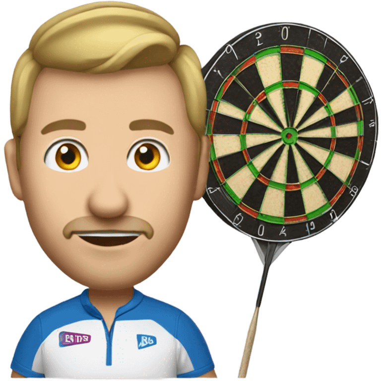 Darts player  emoji