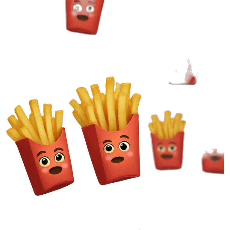 French fries emoji