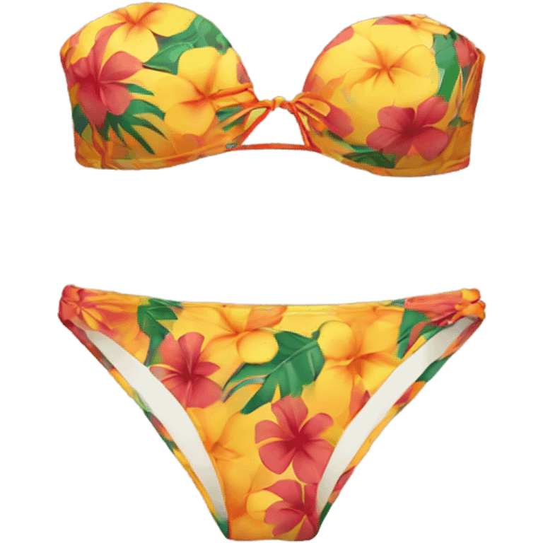 hawaiian bikini emoji